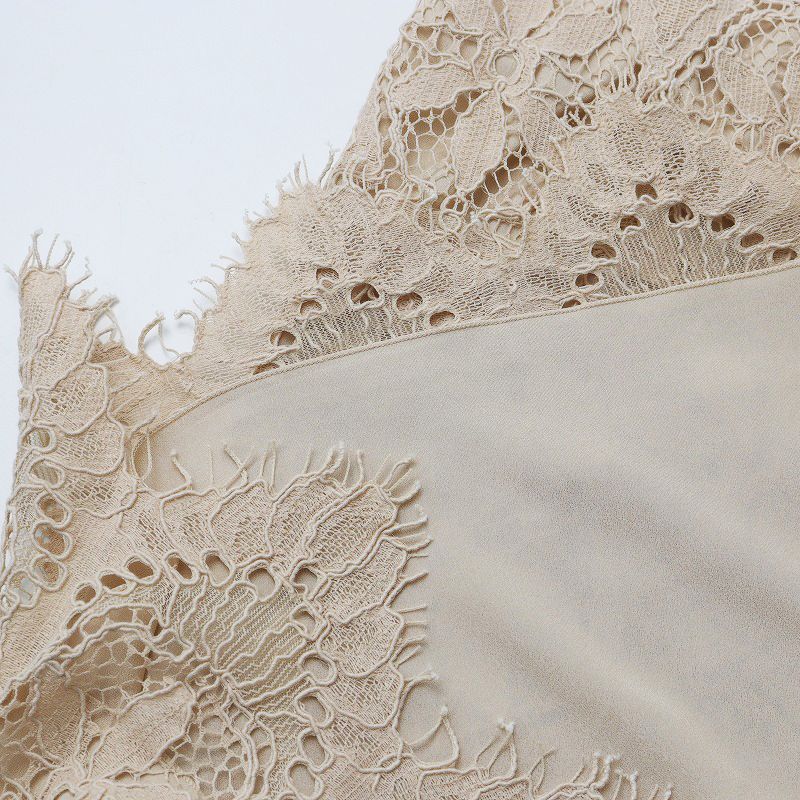 人気 2020SS イエナ IENA レースタイトスカート 40/ベージュ ボトムス  