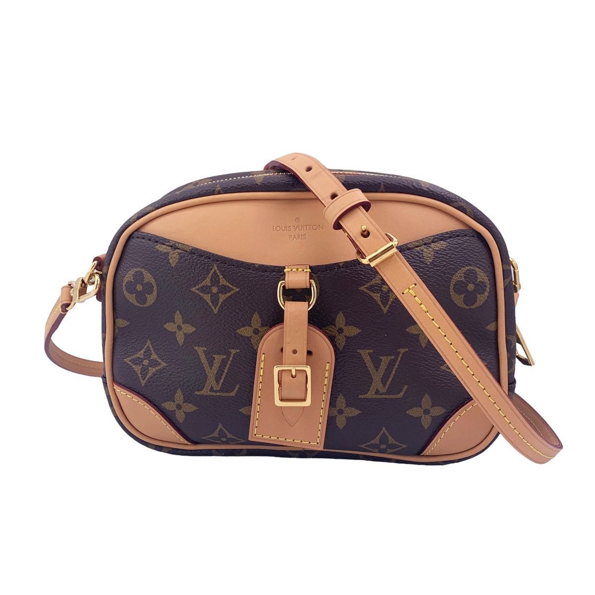 ルイヴィトン モノグラム ドーヴィル ミニボストン ハンドバッグ