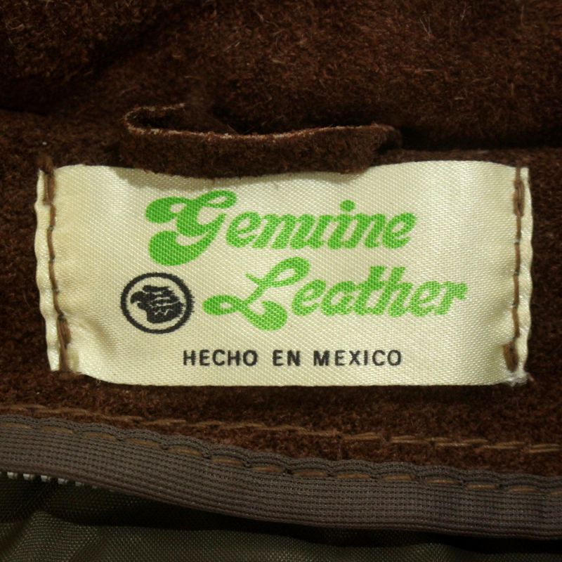 70s vintage フリンジ スエード レザージャケット メンズ XL~サイズ