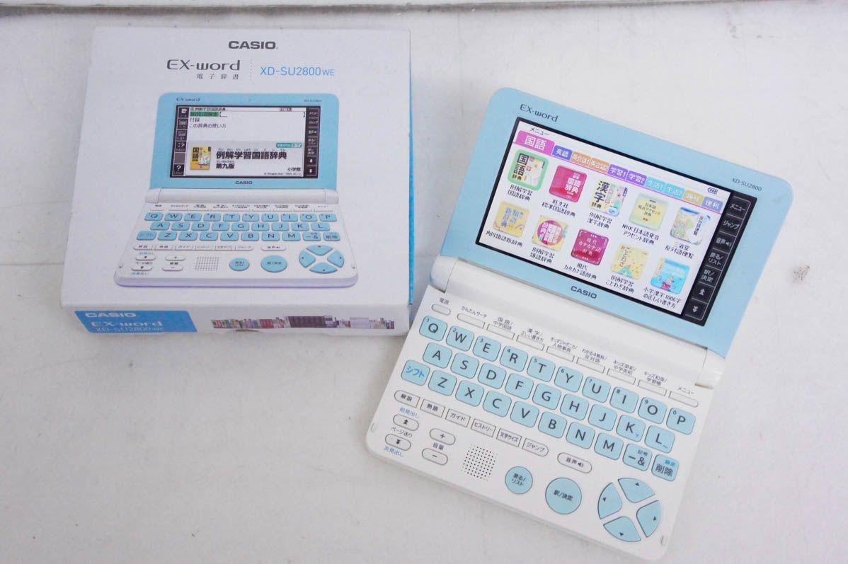 【中古】CASIOカシオ EX-wordエクスワード 電子辞書 XD-SU2800 小学生モデル 70コンテンツ収録 中古】CASIOカシオ EX-wordエクスワード 電子辞書 XD-SU2800 小学生