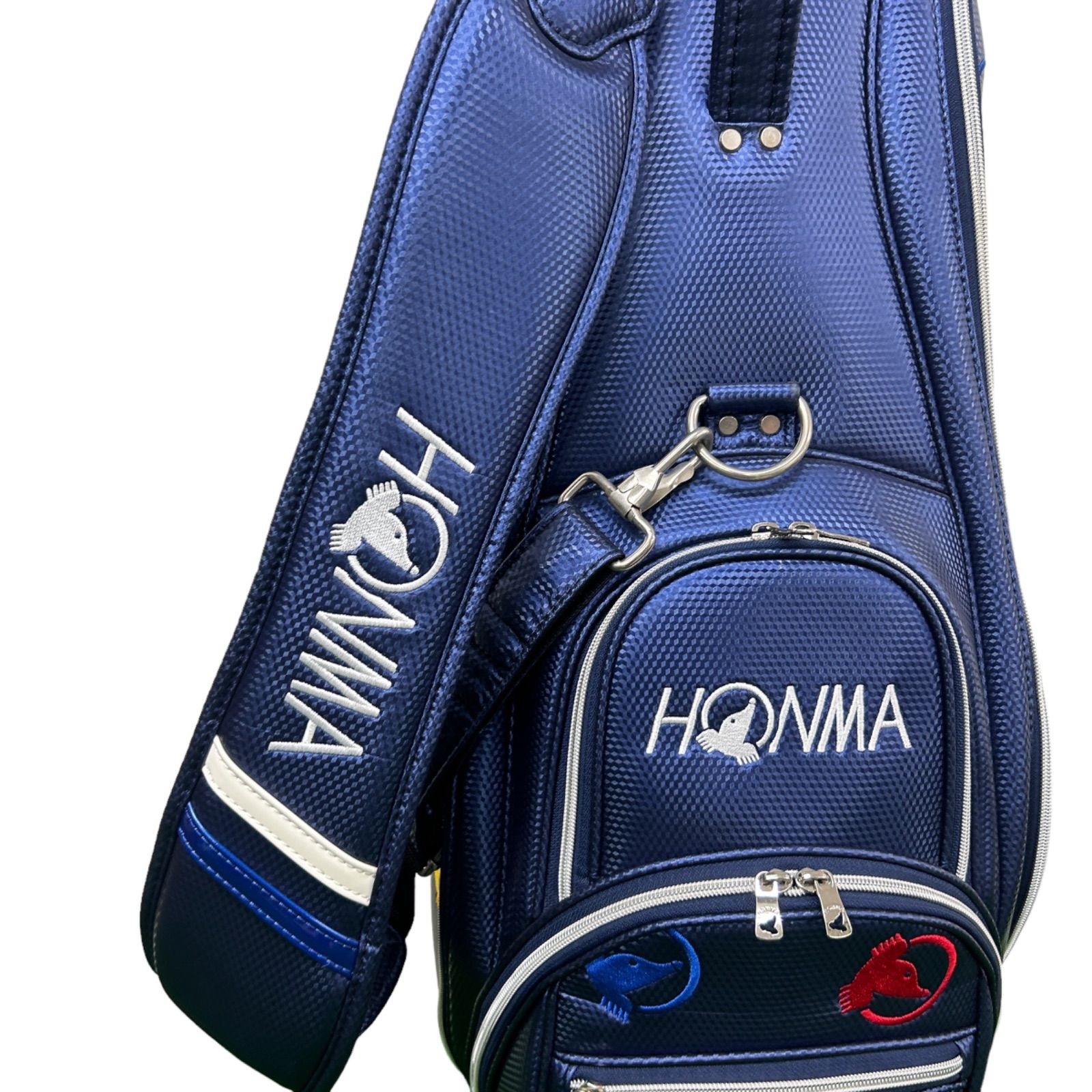 美品】HONMA 本間ゴルフ キャディーバッグ 8.5型 約3.1kg 47