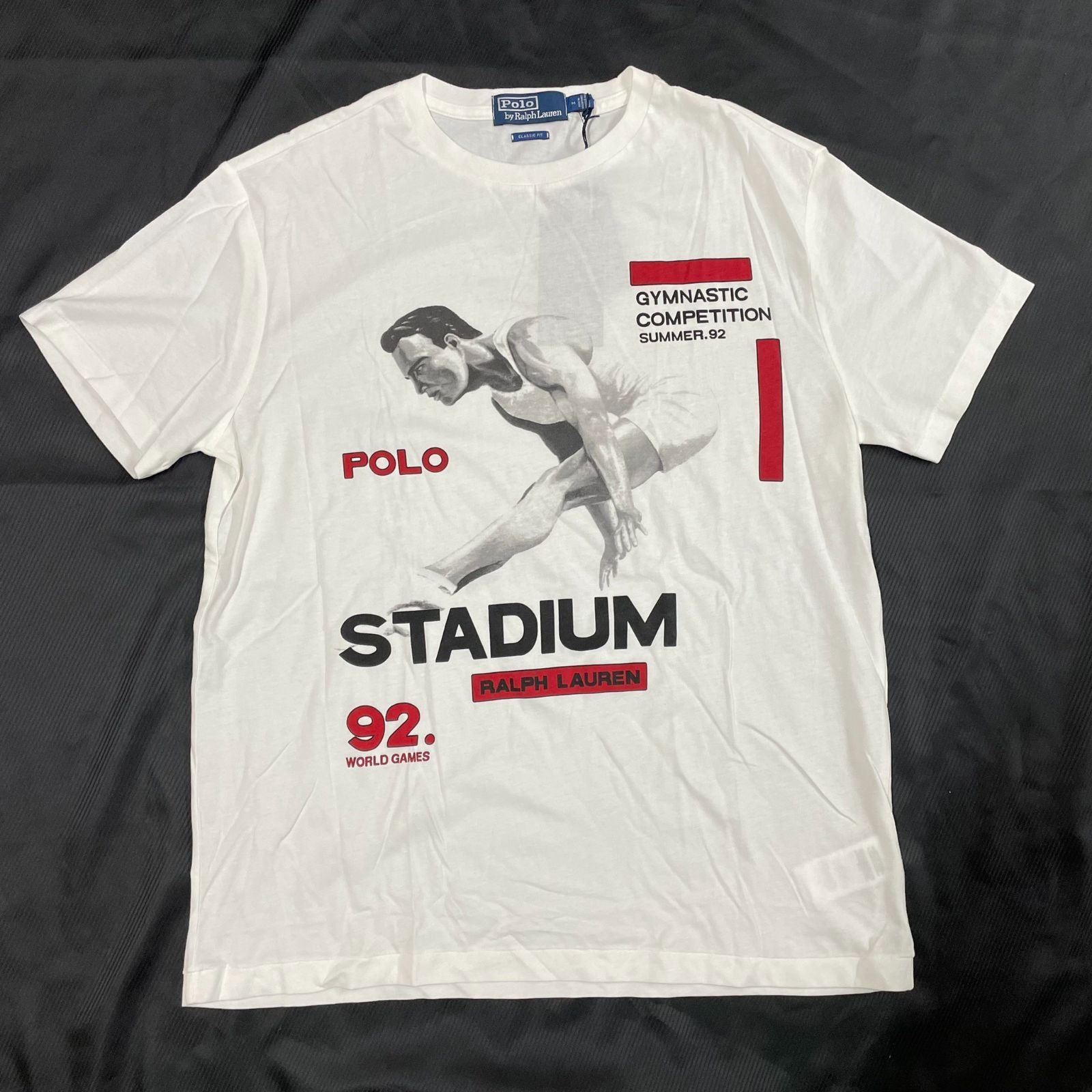 Polo Ralph Lauren 1992 Stadium P Wing Tee Mサイズ ポロ ラルフ 