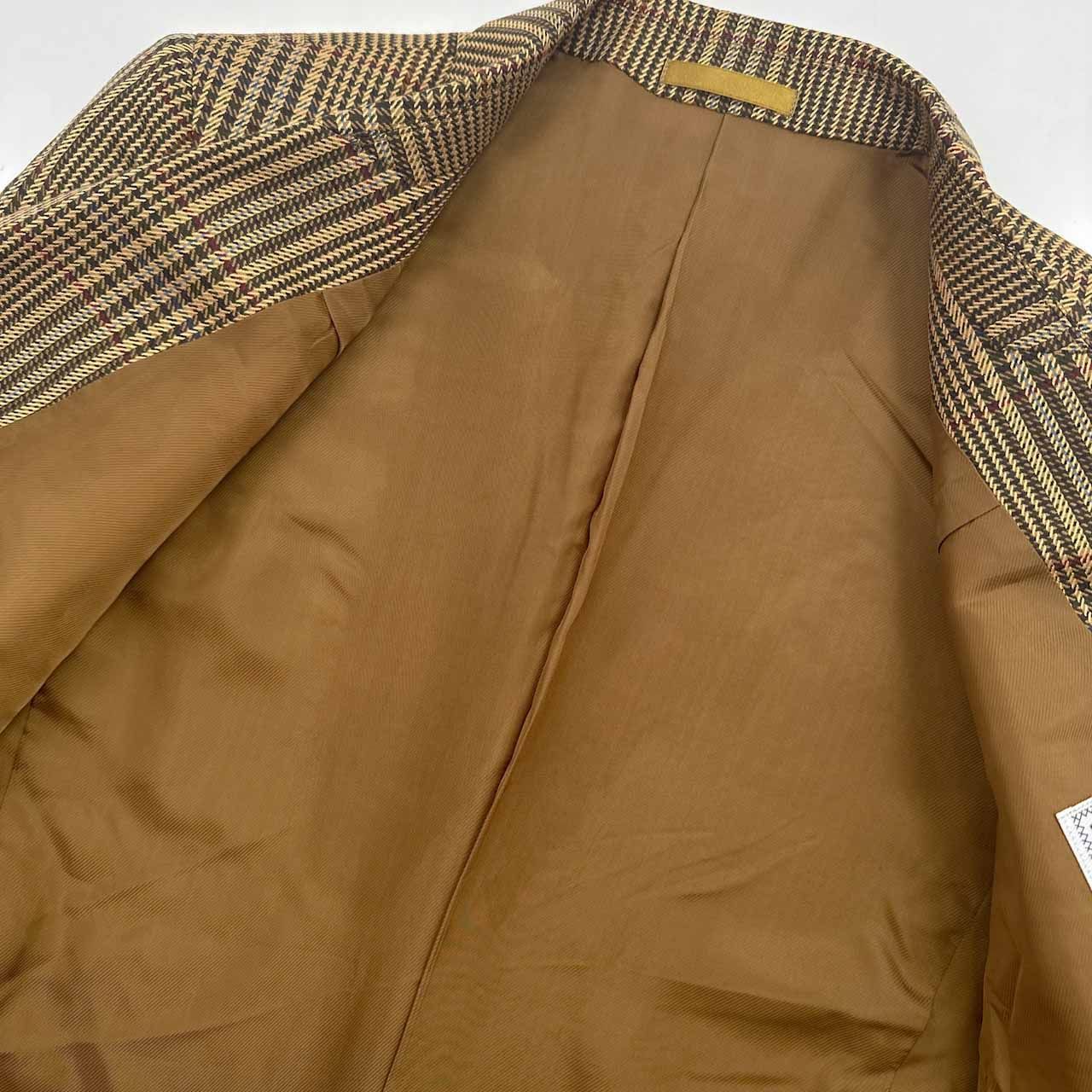 Burberrys ダブルブレスト チェックジャケット ブレザー ウール M