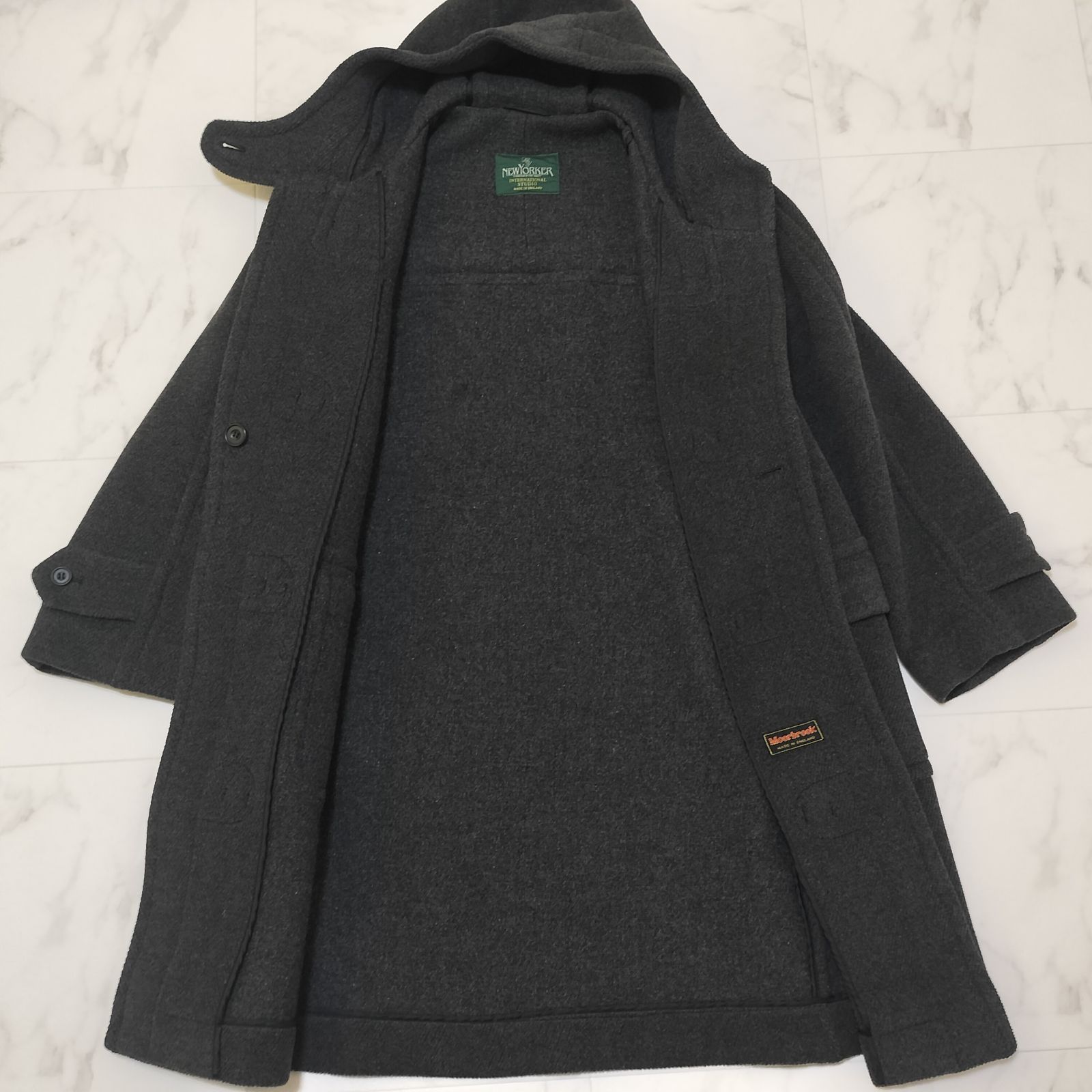 NEWYORKER ニューヨーカー ダッフルコート moorbrook ロング 英国製 9