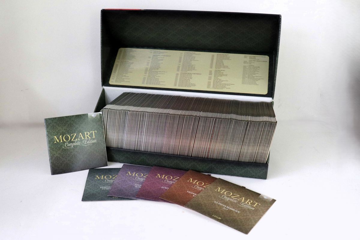 欧130discs CD Wolfgang Amadeus Mozart Mozart Complete Edition 95010 Brilliant Classics |04100