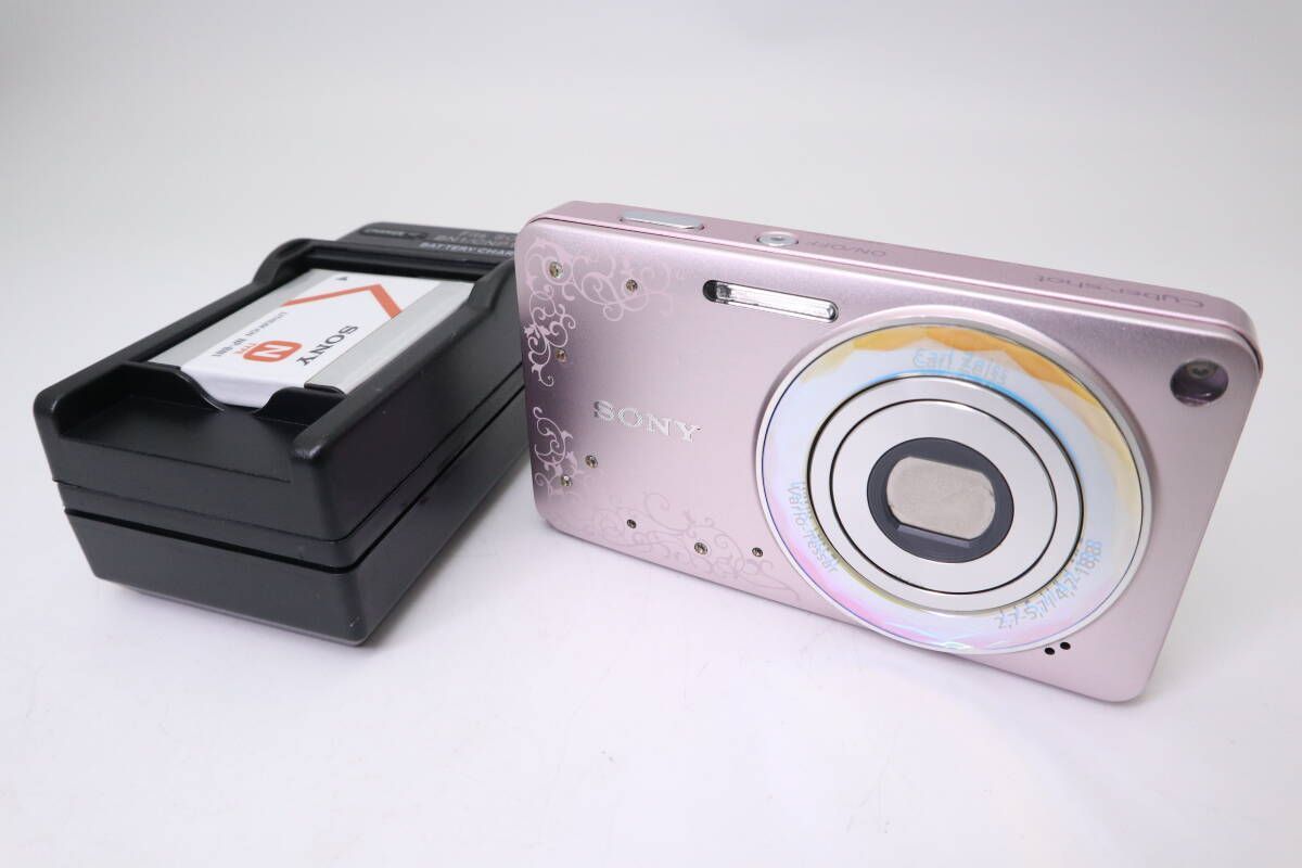 SONY DSC-W350D コンパクトデジタルカメラ ソニー ピンク (f05589