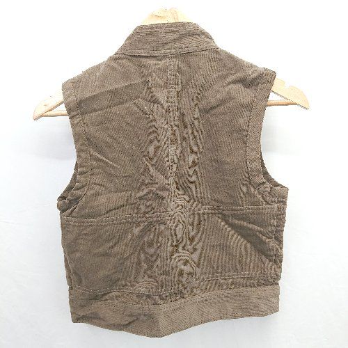 LAGUA GEM CORDUROY ZIP ベスト ◇ Θ LAGUA GEM ラグア ジェム コーデュロイ ジップアップ