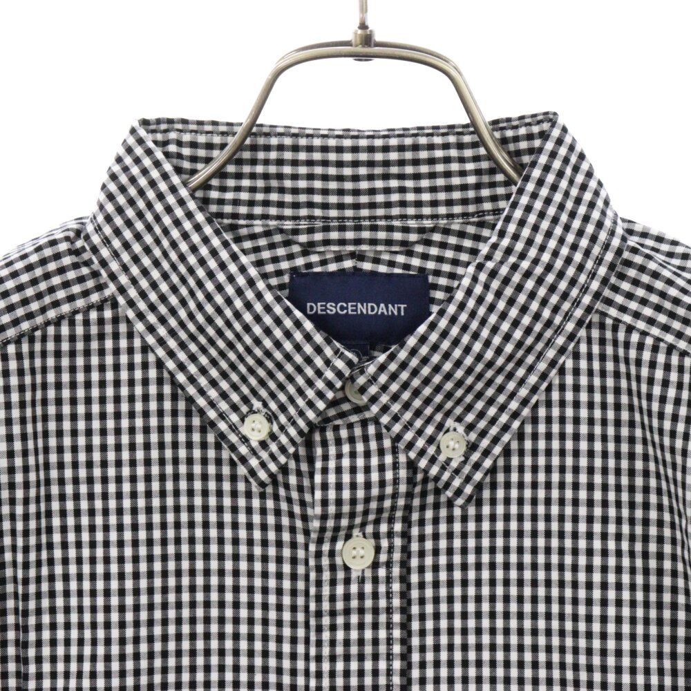 DESCENDANT HYANNIS B.D SS SHIRT チェックシャツ DESCENDANT