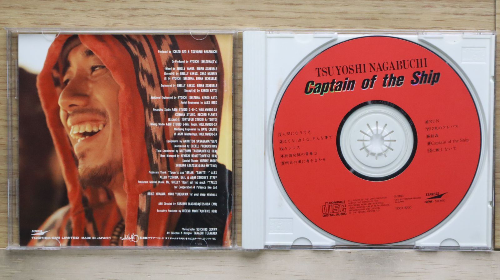 国内盤CD☆長渕剛/Tsuyoshi Nagabuchi□ Captain of the Ship
