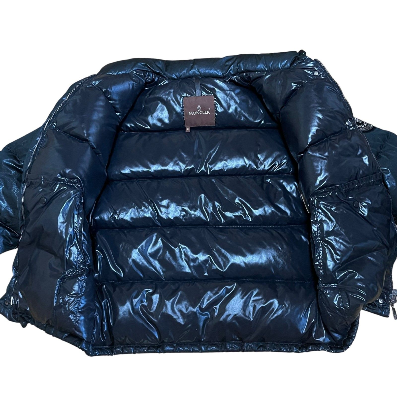 MONCLER モンクレール ダウンジャケット グレー 黒 ブラック 