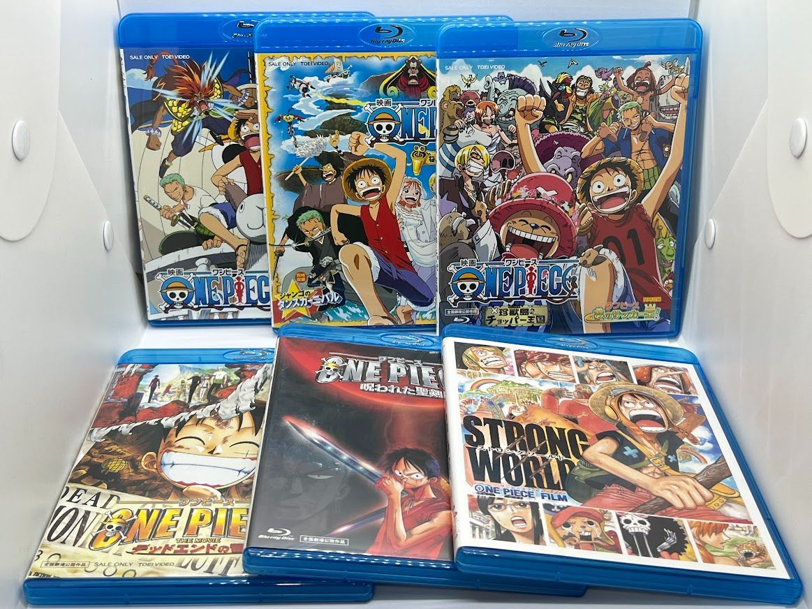 6本セット】BD ブルーレイ 映画 ONE PIECE ワンピース 劇場版 6