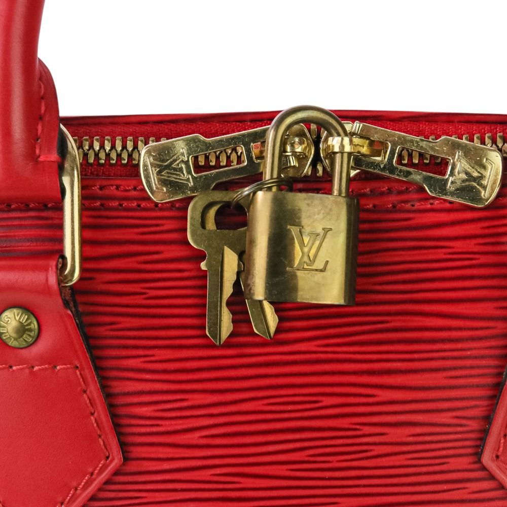 良品 LOUIS VUITTON ルイヴィトン エピ アルマPM ハンドバッグ