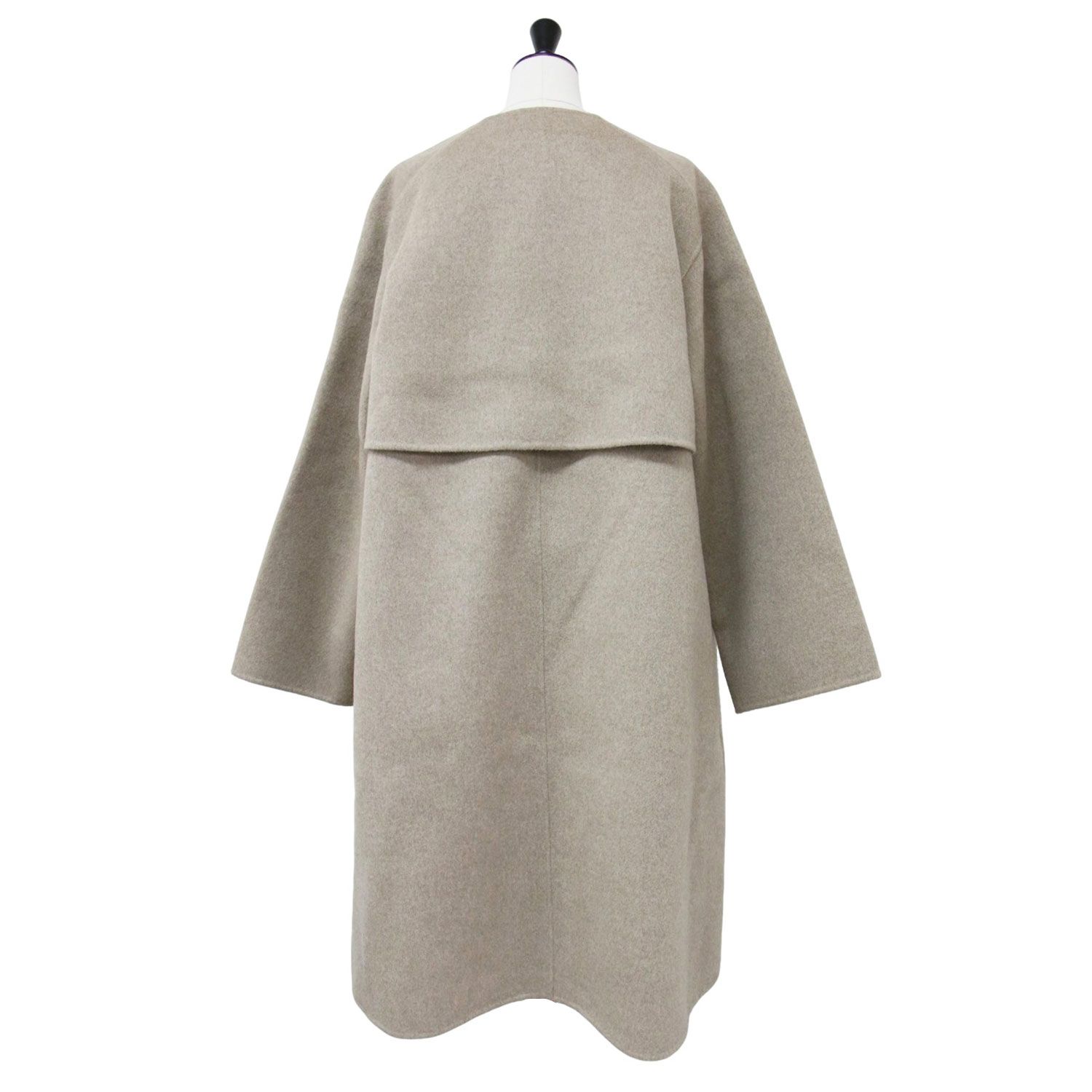 美品 GALERIE VIE ギャルリー ヴィー コート ロング ウール ベージュ