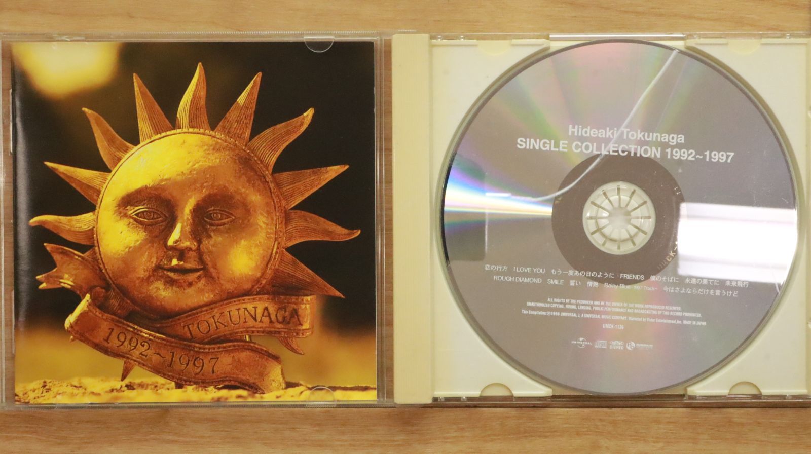 国内盤CD☆徳永英明/Hideaki Tokunaga□ シングルコレクション