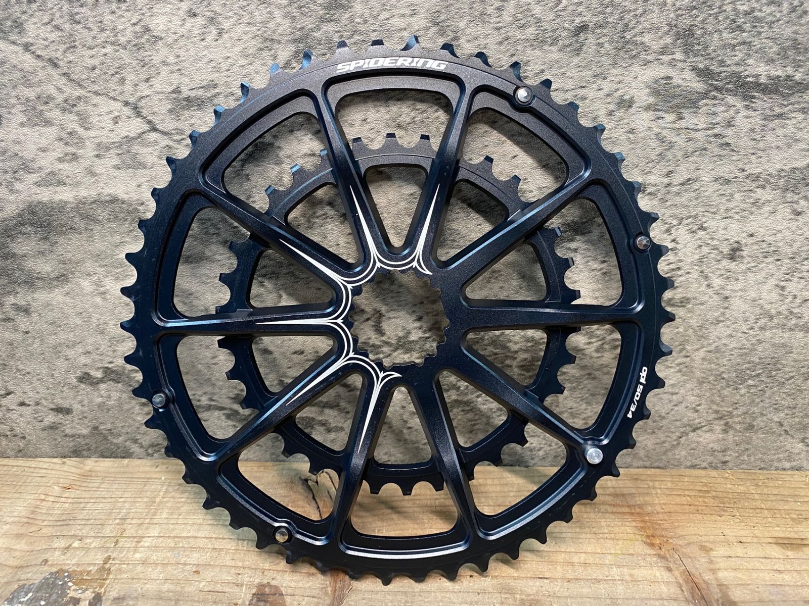 JA068 キャノンデール CANNONDALE SPIDERING チェーンリング 50|34T
