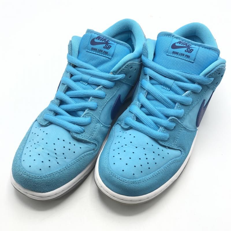 【中古】NIKE SB DUNK Low Pro Blue Fury/Deep Royal Blue スニーカー 28cm BQ6817-400 ブルー ナイキ[10]