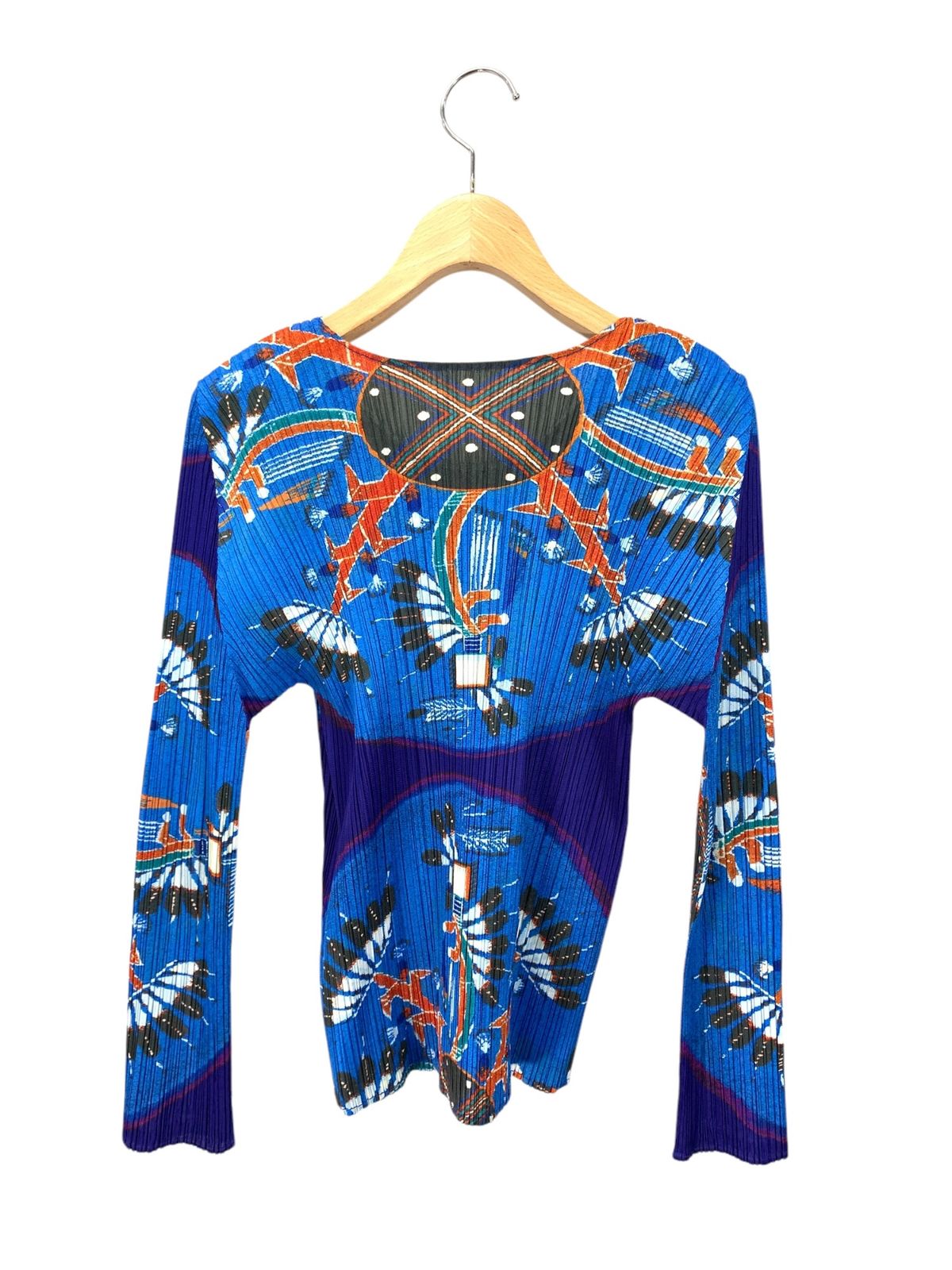 プリーツプリーズイッセイミヤケ PP21-JK524 トップス 3 ブルー