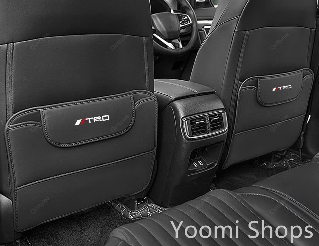 【新品未使用】TRD キックガード シート バック マット キックガード. クルーザー カムリ RAV4 プリウス ハイラックス ピクシス MIRAI ルー