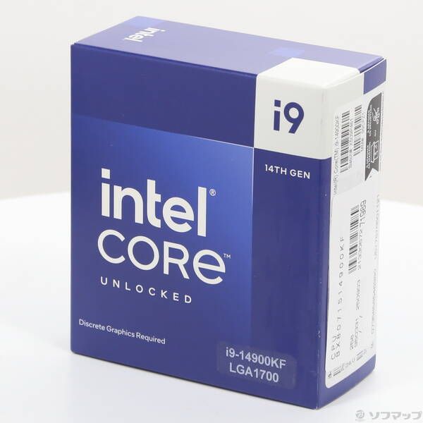  〔未使用品〕 未使用品 Core i9 14900KF 〔3.2GHz／LGA 1700〕【262】 CPU