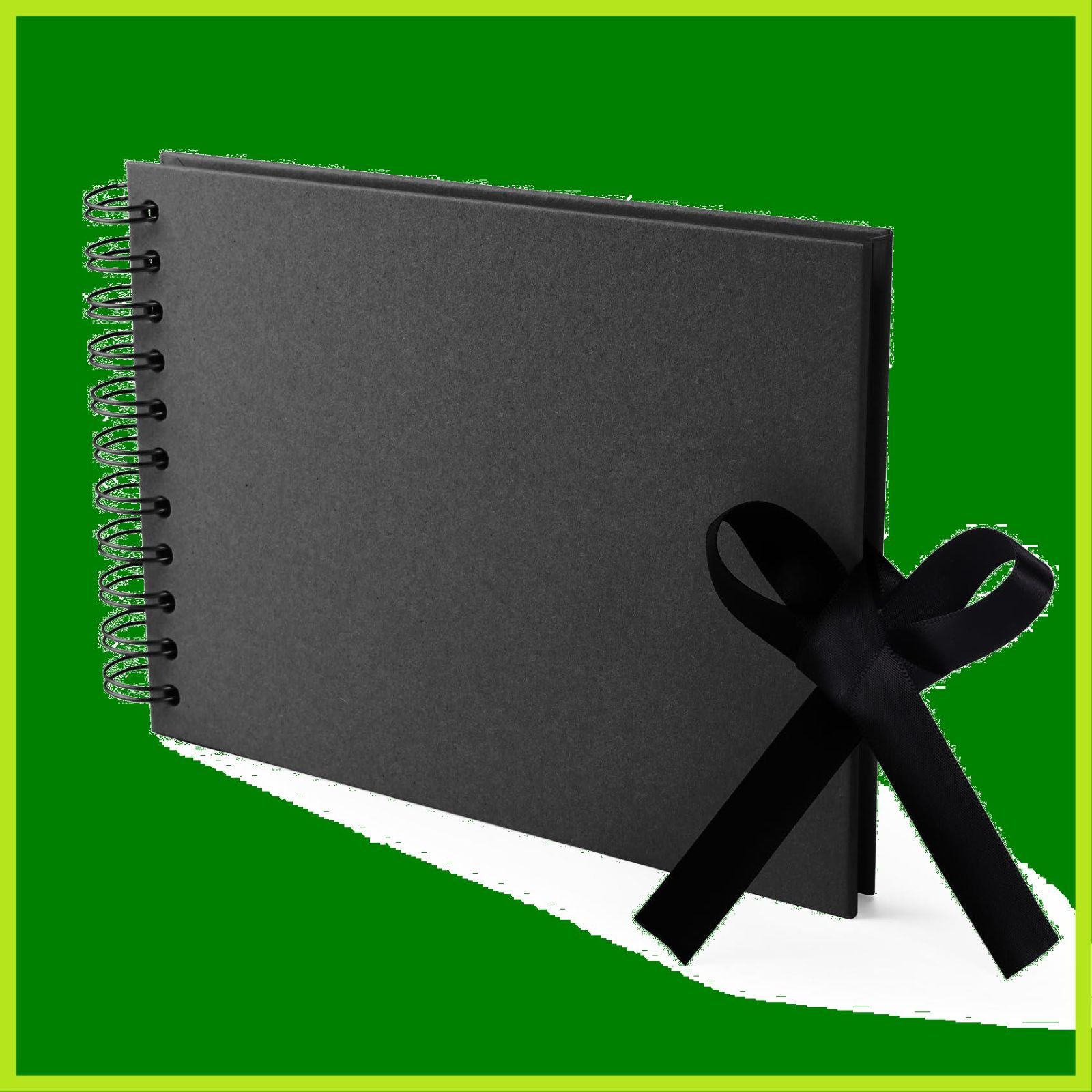 在庫わずか」A5サイズ30枚 手作り クラフト紙で作られた黒スクラップ