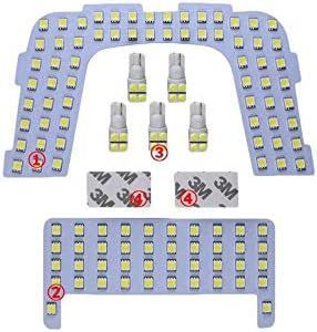 【在庫処分】Auto Ideas LEDルームランプ 車用バルブ 室内灯 12V 明るい チップ126発採用 専用設計 純正交換 ホワイト 適合 トヨタ プリウンス 50系 PRIUS ZVW5