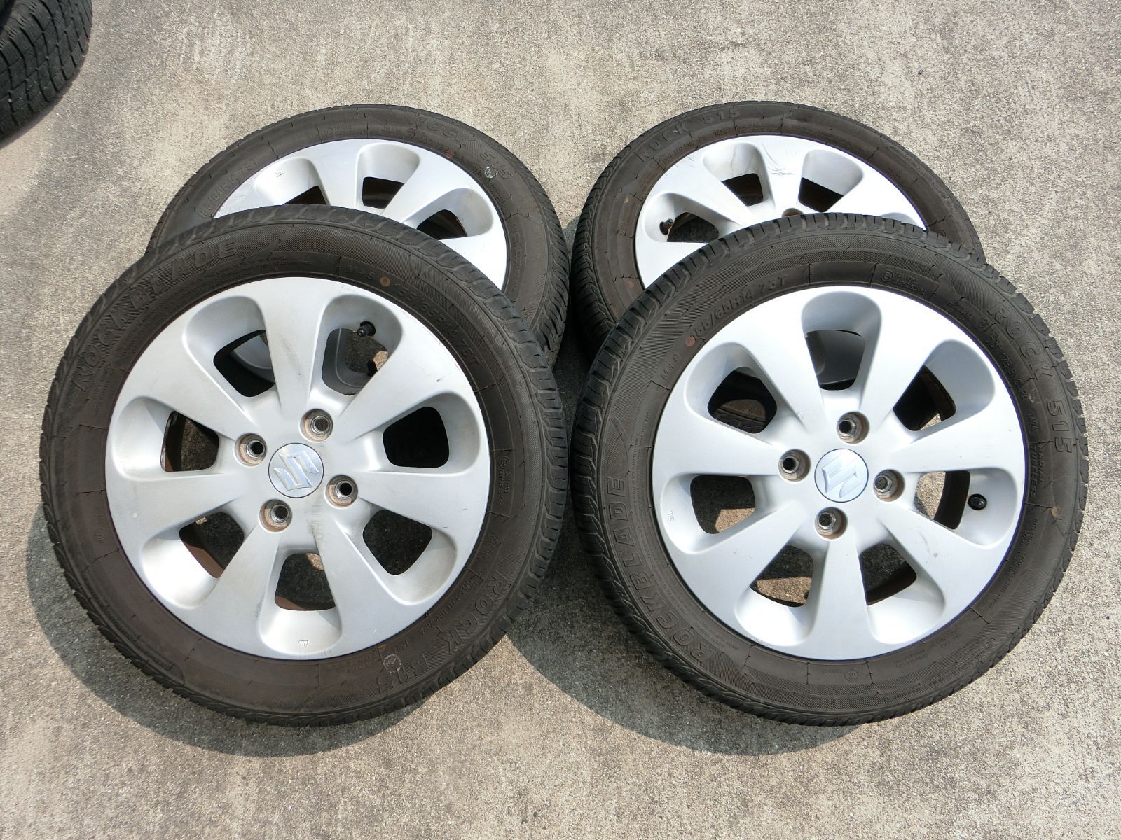 SUZUKI　パレット　155 65 14 スズキ パレット SW 純正 14インチ 4.5J +50 PCD100 4H 155