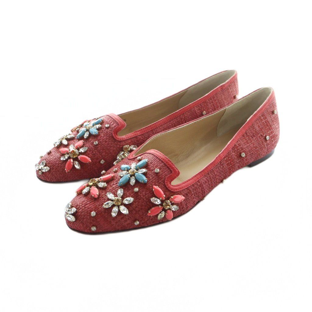 ドルチェ&ガッバーナ ドルガバ DOLCE&GABBANA フラットパンプス