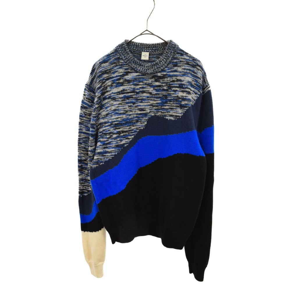 Berluti ベルルッティ 20AW LOOK7 MELANGE KNIT PULLOVER メランジェ