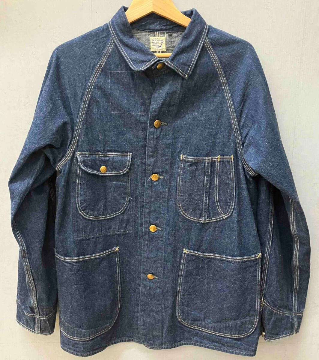 orslow オアスロウ デニム カバーオール ジャケット 50s 復刻
