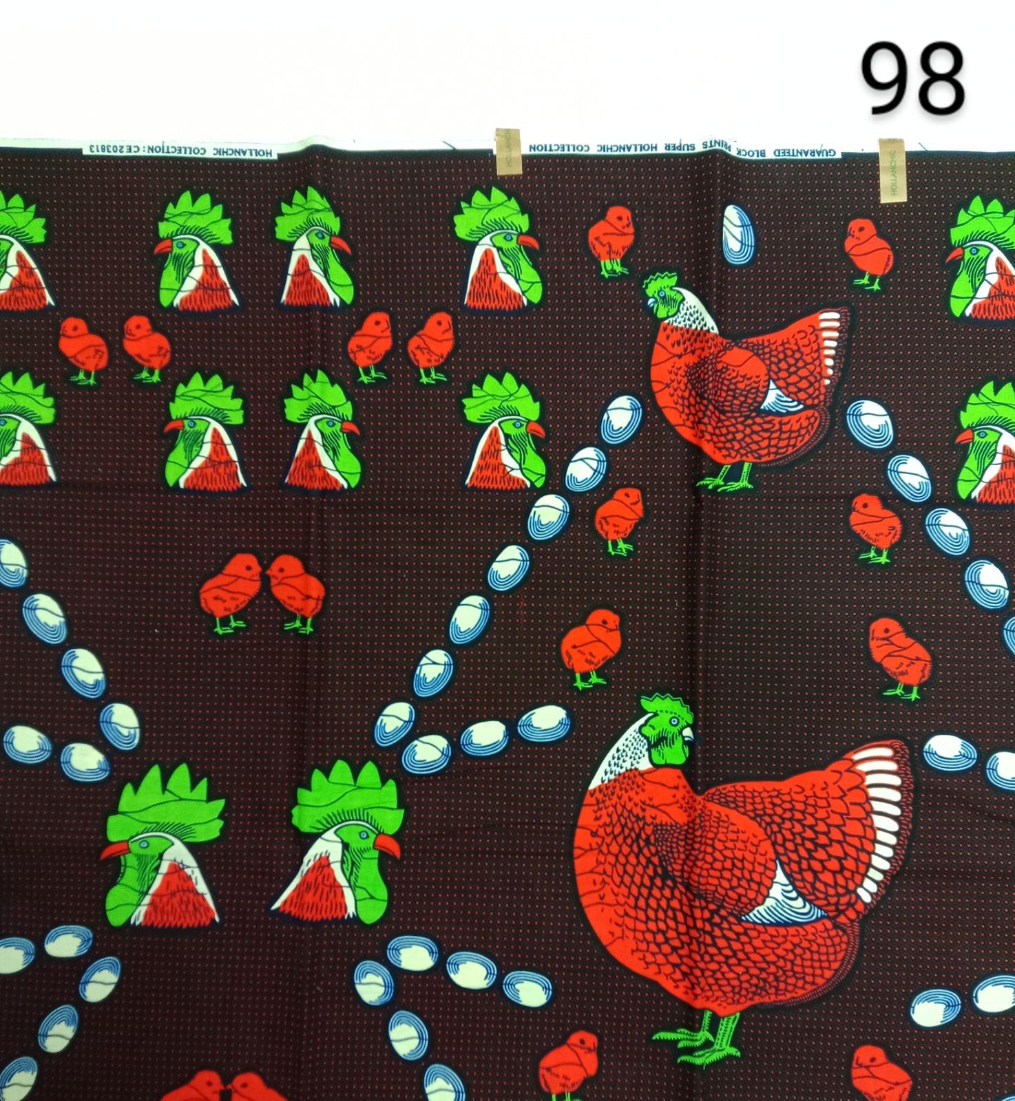 アフリカンファブリック ニワトリ アフリカンプリント アフリカン  