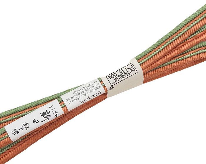 帯締め 正絹 五嶋紐 帯締め ロングサイズ 日本製 平組 長尺 LL 無形