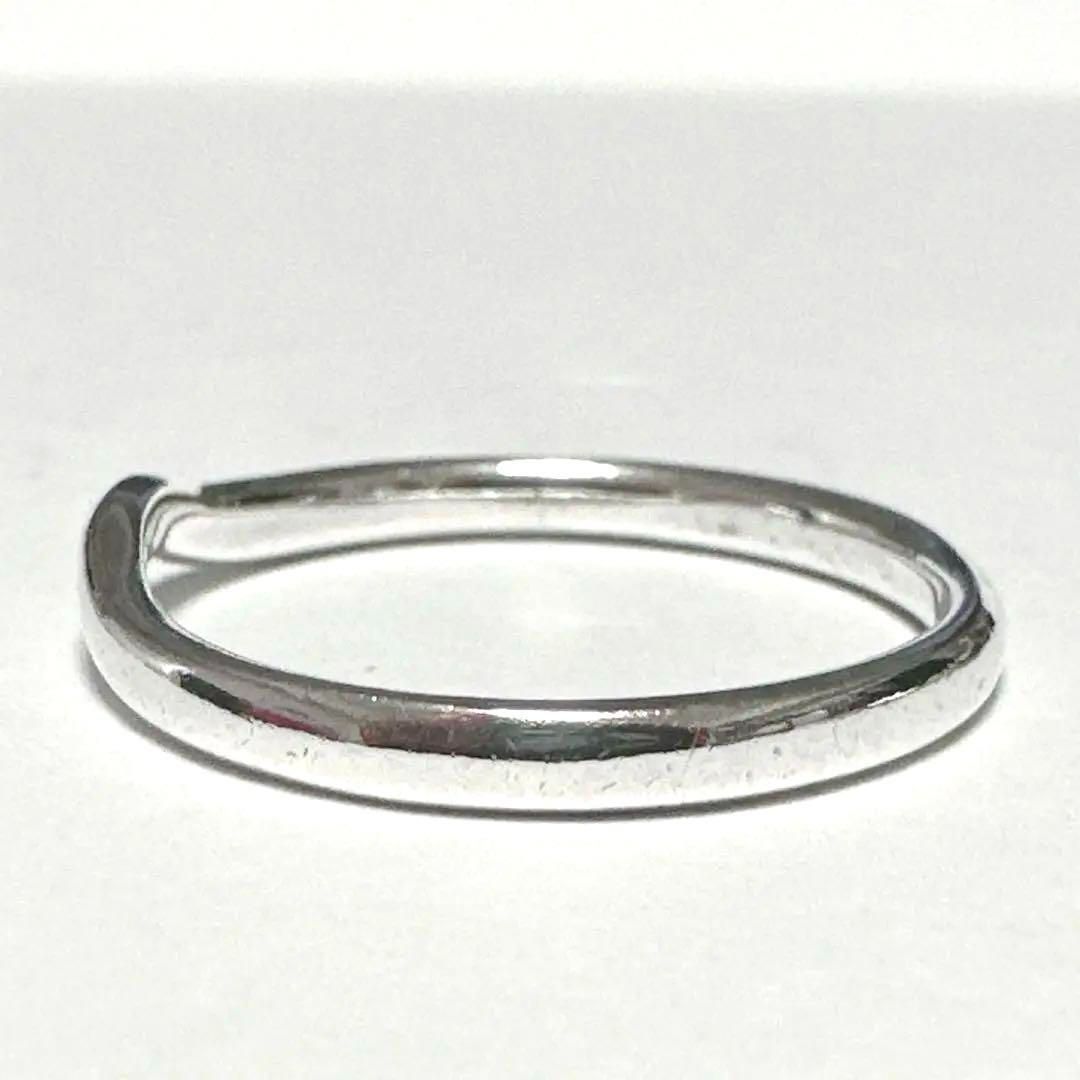美品 Tiffany&Co. ティファニー 指輪リング カーブドバンドSV925