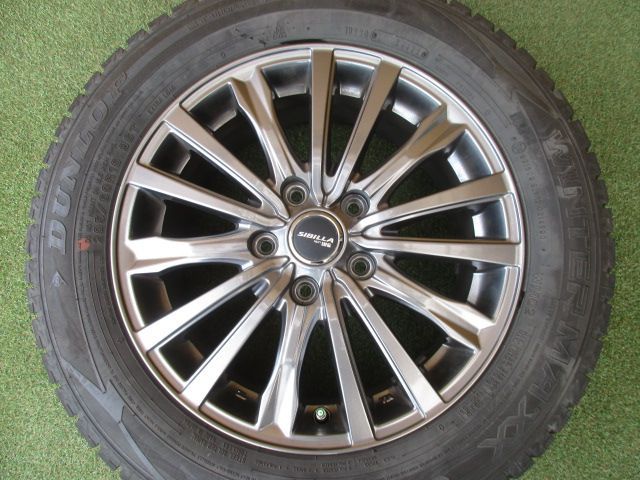 【中古】　送料込み　シビラネクスト　205/60R16　スタッドレスタイヤ４本SET　ノア　VOXY　ステップワゴン　ビアンテ