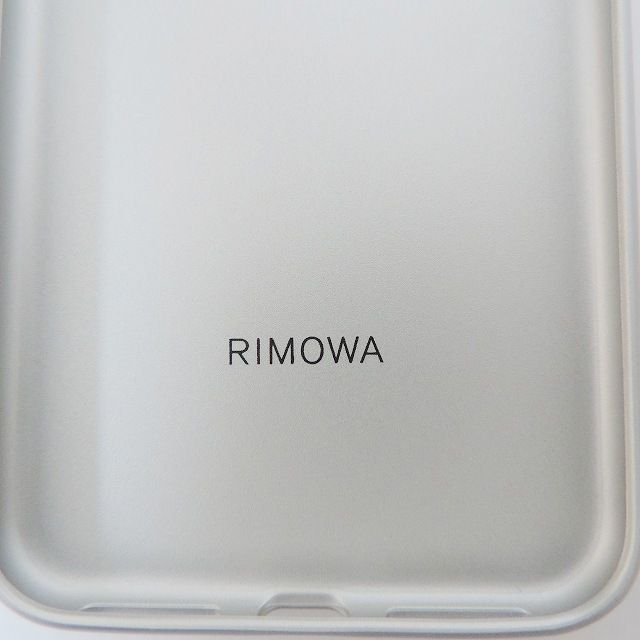 RIMOWA(リモワ) 携帯電話ケース新品同様 - シルバー iPhoneケース