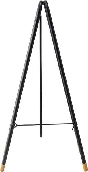 折りたたみ式サインボード 天然木化粧合板 スチールフレーム W45×D36×H70cm No.930 ブラック