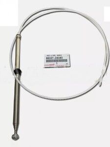 純正 トヨタ 40 ソアラ SC430 アンテナ シールド ロッド-パイプ ケーブル付き JDM Genuine Toyota Lexus Soarer UZZ40 Antenna