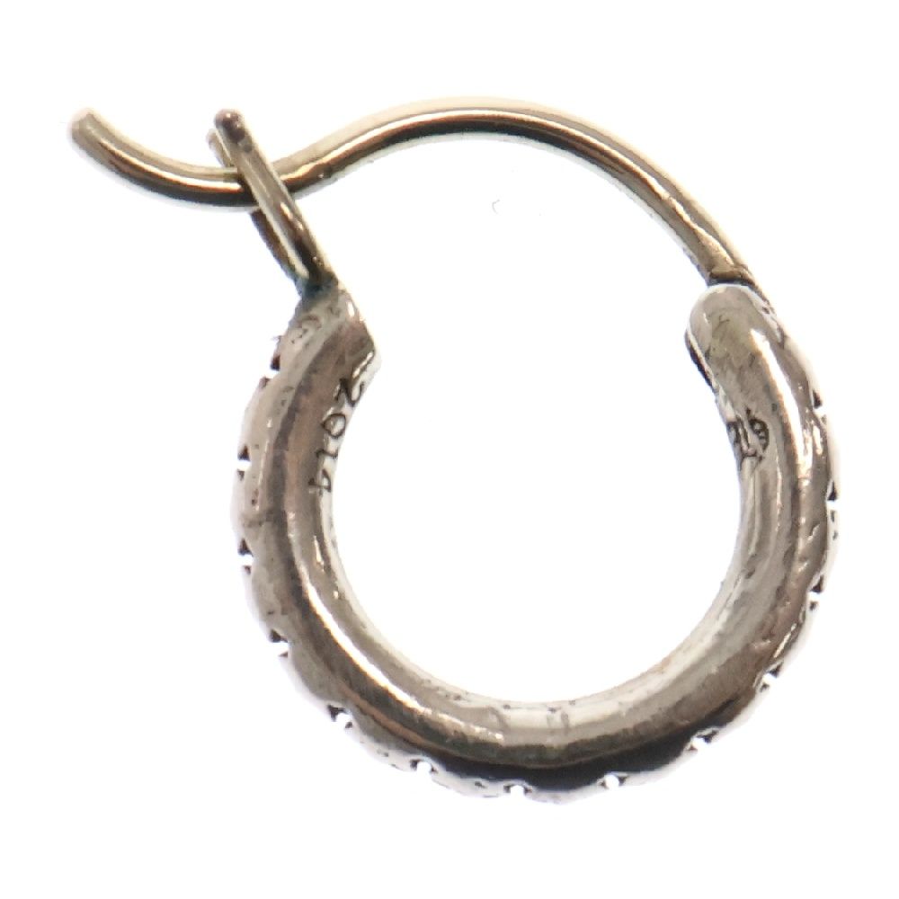CHROME HEARTS (クロムハーツ) HOOP TFL SML フープ シルバー ピアス