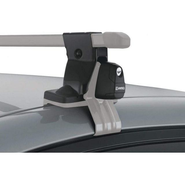 カーメイト ルーフキャリア inno スクエアーベースステー スムースルーフ用 INSUT キャリアステー シリンダーキー付