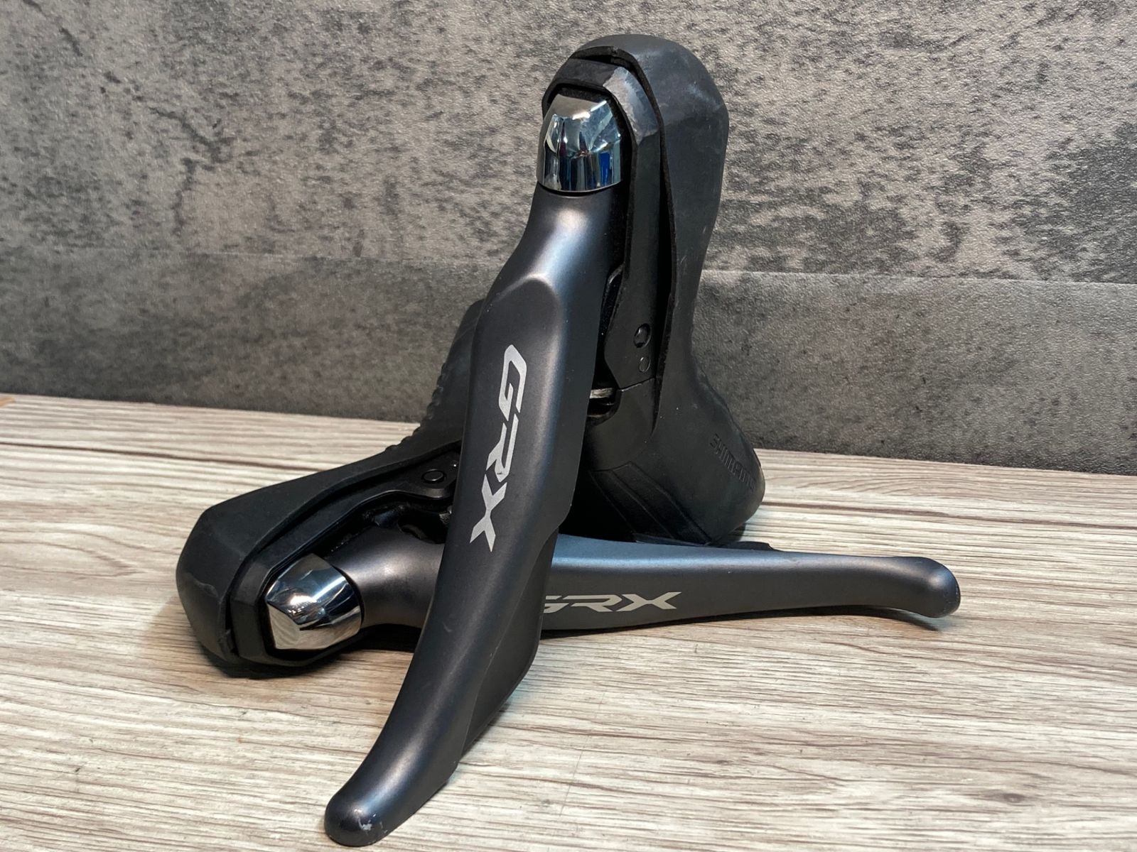 IX249 シマノ SHIMANO GRX ST-RX810 STIレバー 左右セット 11S 左レバークラックのためジャンク