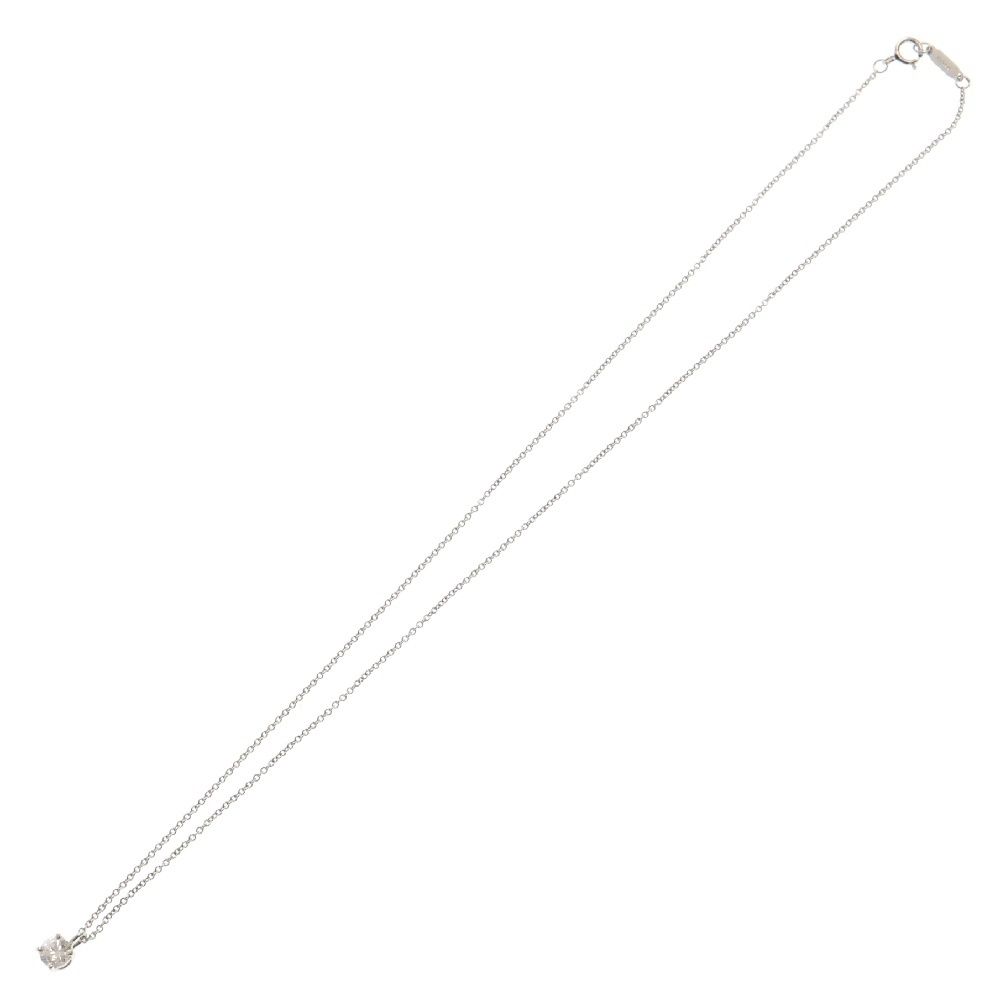 TIFFANY&Co (ティファニー) ソリティア ダイヤモンドネックレス 1PD  