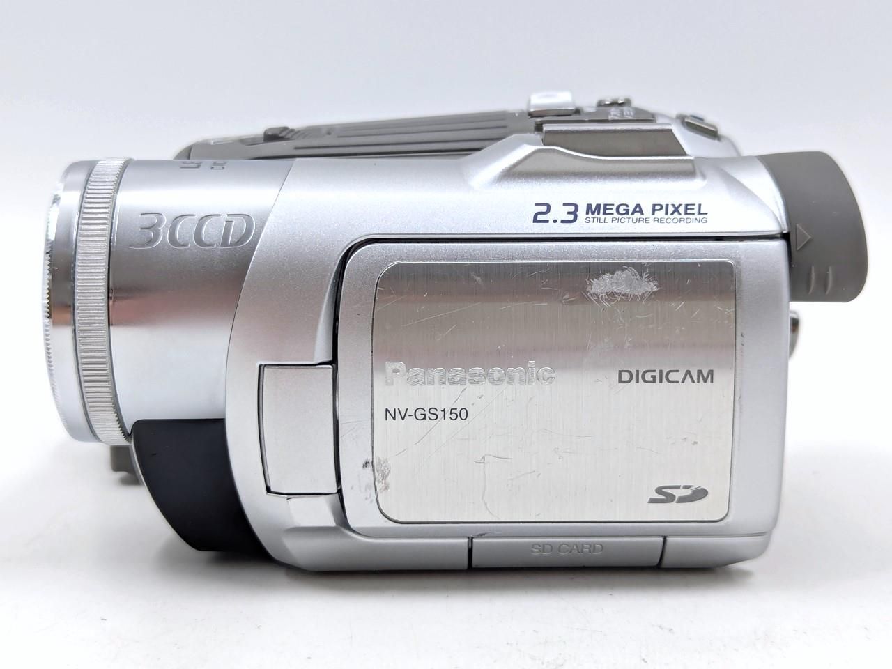 撮影再生ダビングOK　Panasonic　NV-GS150　付属品あり　動作良好 30日保証付 Panasonic NV-GS150 miniDV テープ ビデオカメラ