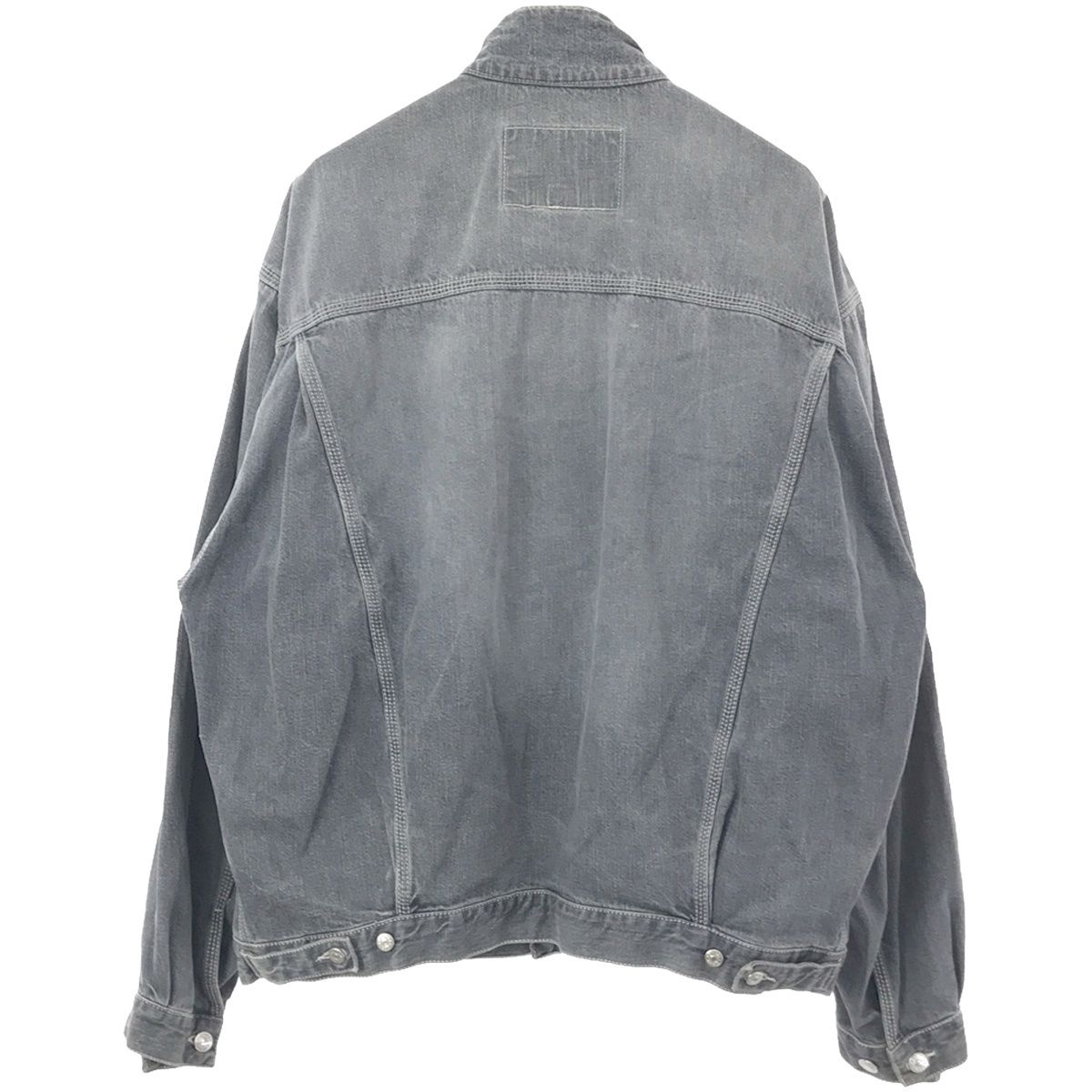 DIESEL ディーゼル 90's Industry 襟レザーデニムジャケット