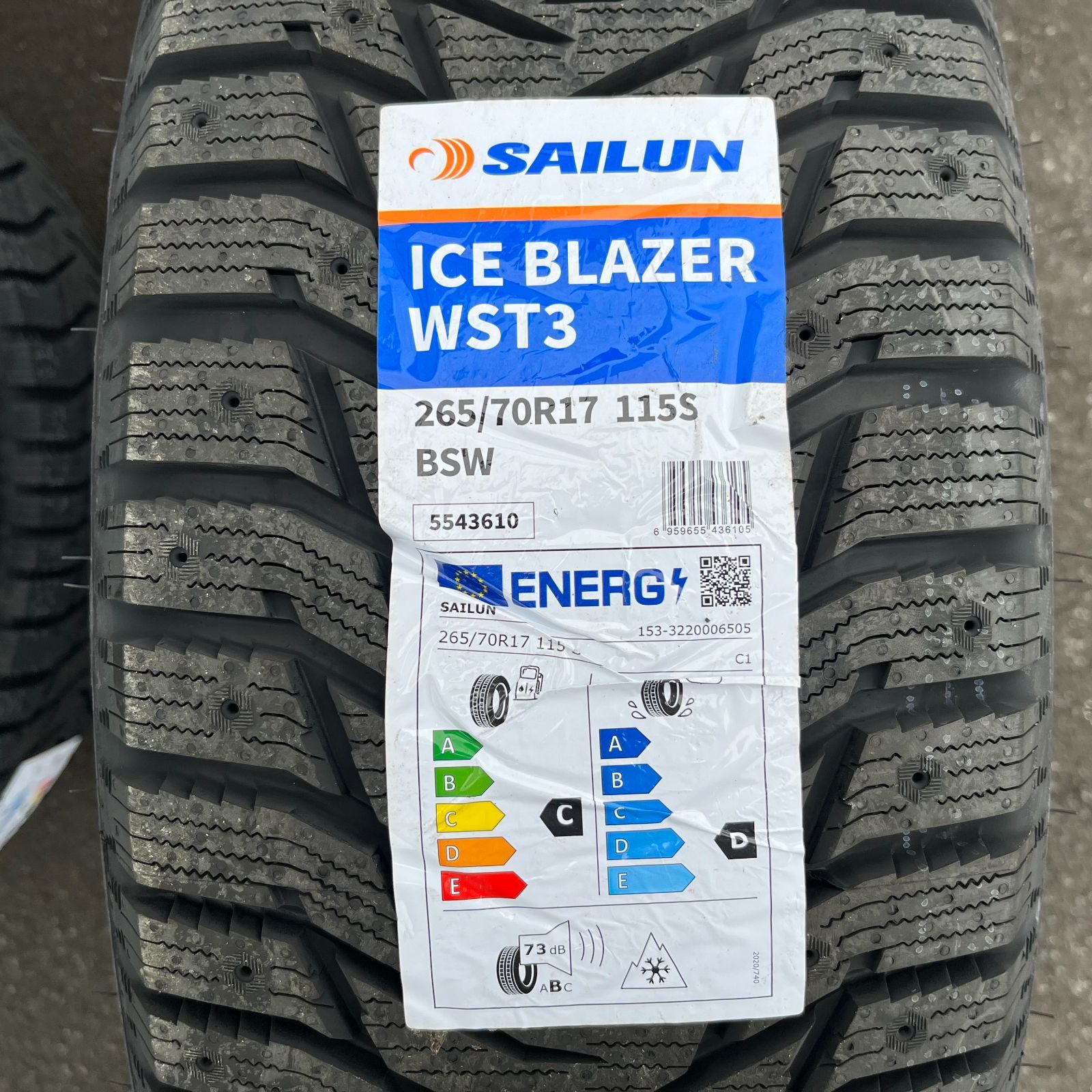 2023年製】SAILUN ICE BLAZER WST3 265/70R17 新品 スタッドレスタイヤ 4本セット 【スタッドレスタイヤのみ】  プラド FJクルーザー H3 タホ サバーバン エスカ ラングラー - メルカリ