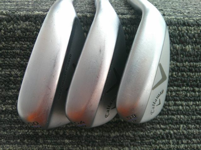 ウェッジ キャロウェイ MACK DADDY FORGED クロム 50°54°58°3本セット|N.S.PRO MODUS3 TOUR120|S|50 4825 博多