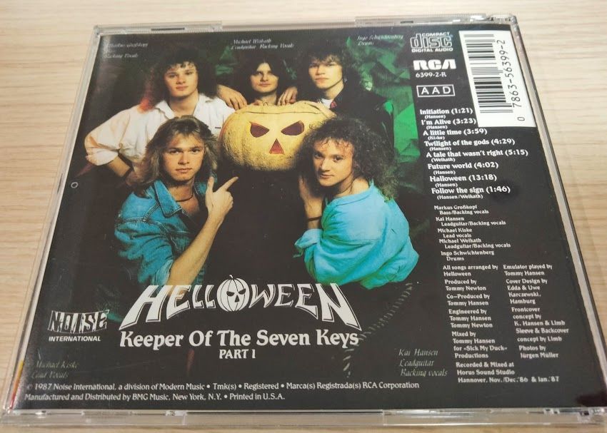◇◇◇HELLOWEEN/ハロウィン Keeper Of The Seven Keys Part 1