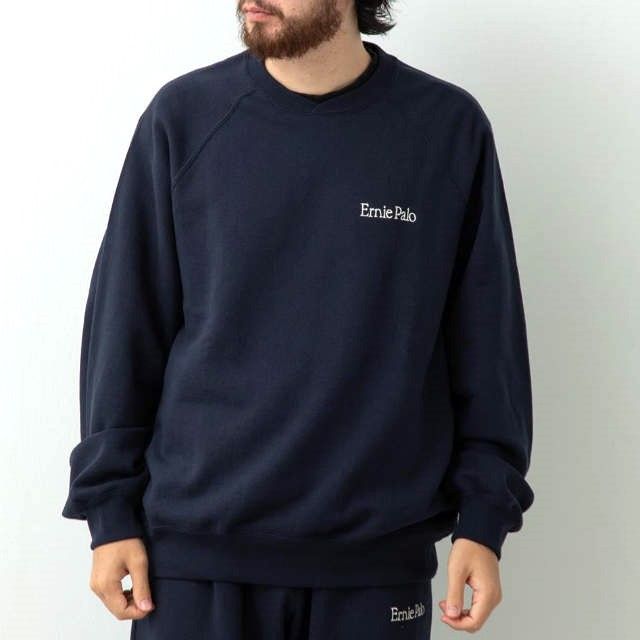 Ernie Palo ブラック トレーナー　スウェット　アーニーパロ Ernie Palo ブラック トレーナー スウェット アーニーパロ 【中古