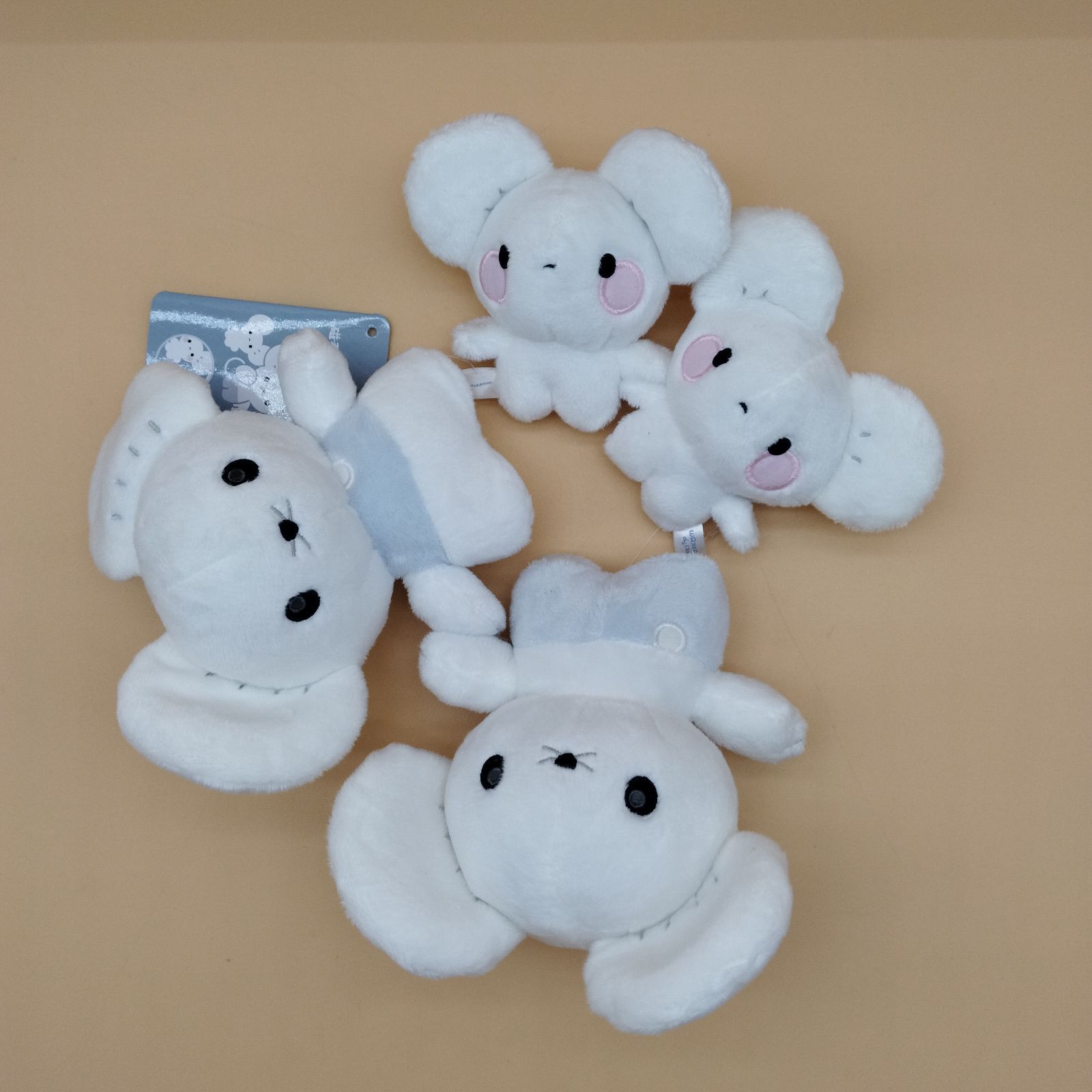 D21742]磁石でくっつくぬいぐるみセット WAKKA de IKKA イッカネズミ