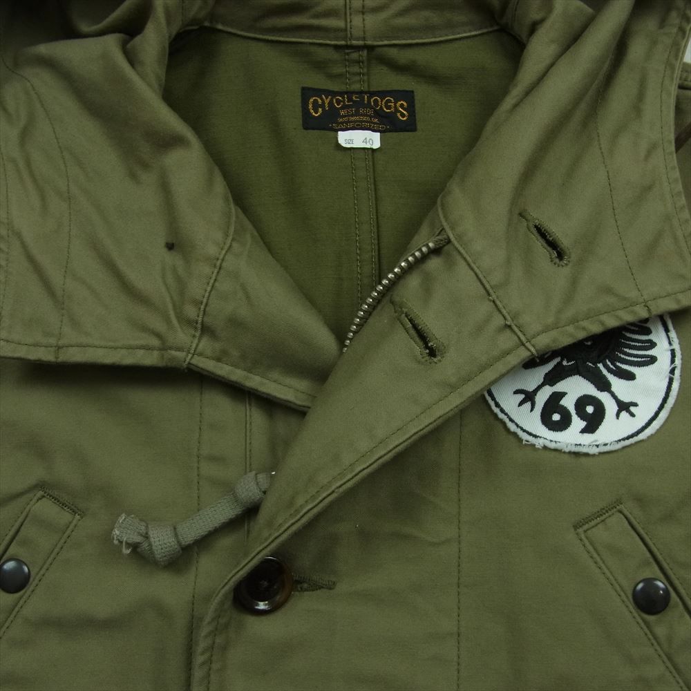 ウエストライド WEST RIDE ARMY CYCLE HOODIE アーミー サイクル 