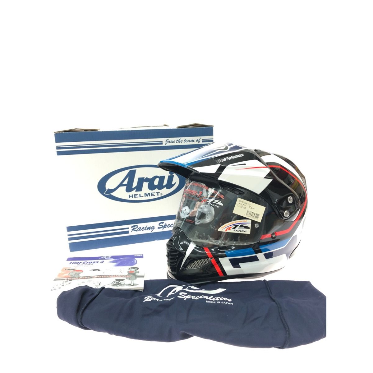 ▽▽Arai アライ フルフェイス ヘルメット Tour Cross3 57-58cm
