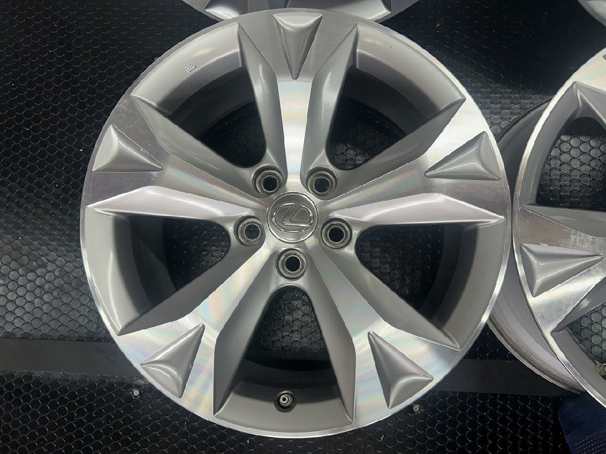 LEXUS NX バージョンL 純正ホイール 18インチ 4本 7.5J5HPCD114.3 35 30アルファード流用可 SHC005